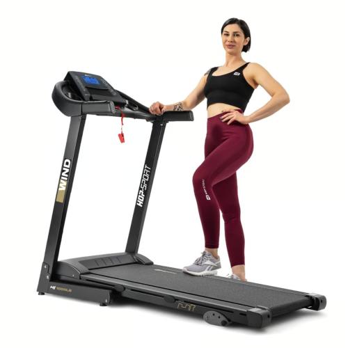 Беговая дорожка  Hop-Sport HS-1000LB Wind Grey - фото №4